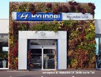 mur végétal Hyundai